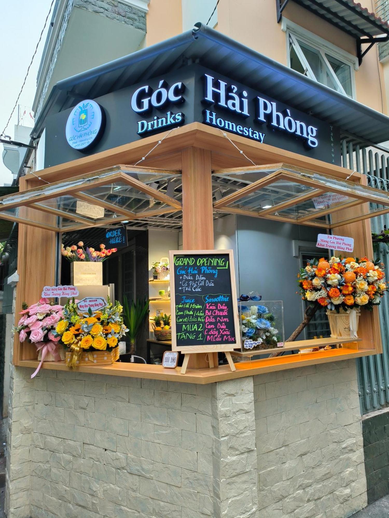 Goc Hai Phong Drinks & Homestay Q4 Ho Şi Min Exterior foto